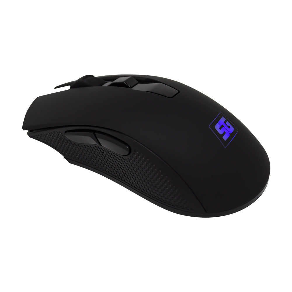 Vorago MO-600 ratón Juego mano derecha RF Wireless + USB Type-A Óptico 2400 DPI