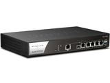 DrayTek Vigor2962 enrutador 2.5 Gigabit Ethernet Negro, Ethernet WAN, VIGOR2962