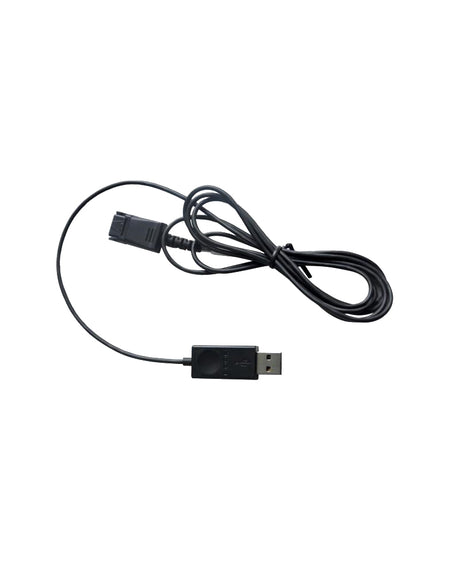 DN1010, Cable de conexión de QD tipo Poly a USB-A, sin controles