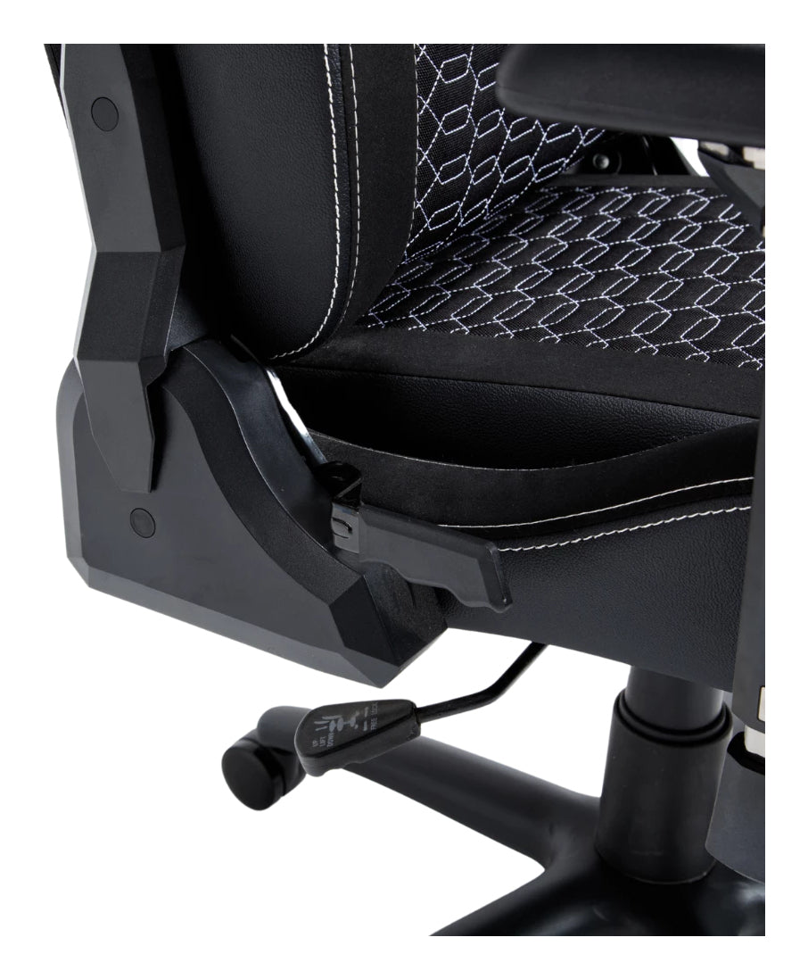 Balam Rush Super U5 Silla de juegos para PC Negro, 150 kg, Apoyabrazos 4D, 90 - 135°