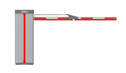 Dahua Technology DHI-IPMECD-3022-RM60-T30-AC110 bloqueos de estacionamiento Gris, Rojo Bolardo para aparcamiento Si Si