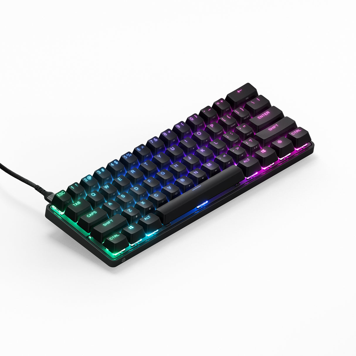 SteelSeries Teclado 64820, Producto Empresarial, Conexión USB, Diseño Ergonomico