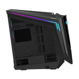 GIGABYTE AORUS C700 GLASS Caja de PC – Torre completa, compatible con hasta E-ATX y radiadores de 420 mm, 5 ventiladores de 120 mm preinstalados, USB 3.1 Tipo-C, RGB Fusion carcasas ordenador Aluminio, Vidrio, Plástico, Acero Full Tower PC Negro