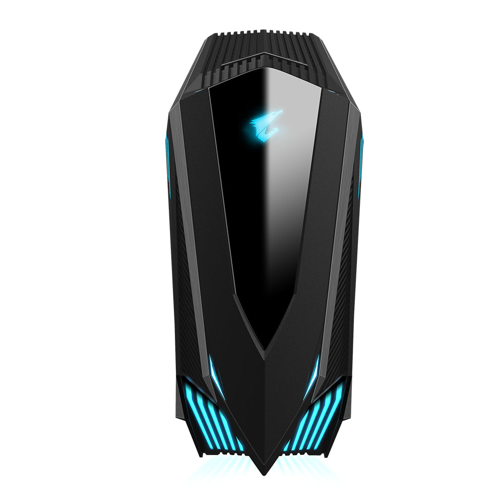GIGABYTE AORUS C700 GLASS Caja de PC – Torre completa, compatible con hasta E-ATX y radiadores de 420 mm, 5 ventiladores de 120 mm preinstalados, USB 3.1 Tipo-C, RGB Fusion carcasas ordenador Aluminio, Vidrio, Plástico, Acero Full Tower PC Negro