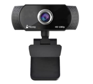 Nextep NE-423 cámara web 1920 x 1080 Pixeles USB Negro