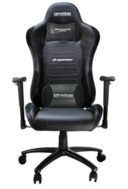 Nextep NE-460N silla para videojuegos Silla de juegos para PC asiento acolchado Negro, 150 kg, respaldo acolchado, Unive