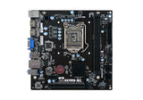 ECS H410H6-M2 placa base Intel H410 LGA 1200 (Socket H5) Micro ATX, Intel® Core™ serie X, DDR4-SDRAM, DIMM
