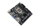 ECS H410H6-M2 placa base Intel H410 LGA 1200 (Socket H5) Micro ATX, Intel® Core™ serie X, DDR4-SDRAM, DIMM