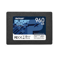 Patriot Memory Burst Elite 960 GB 2.5" Serial ATA III, 450 MB/s, 6 Gbit/s