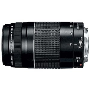 Canon EF 75-300mm f/4.0-5.6 III USM Negro, Autoenfoque, 6473A003AA | Lentes de cámara