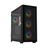 Balam Rush BR-938754 gabinete de computadora Escritorio Negro, ATX, EATX, Micro ATX