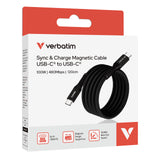 Verbatim 31863 cable USB USB 2.0 1,2 m USB C 0,48 Gbit/s 100 W Negro
