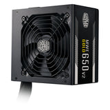 Cooler Master MWE Gold 650 - V2 unidad de fuente de alimentación 650 W 24-pines ATX ATX Negro, 90 - 264 V, Activo, 100 W