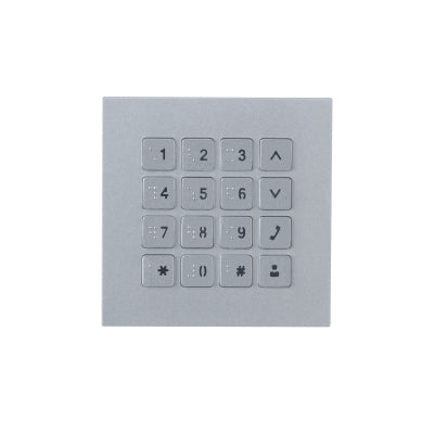 Dahua Technology Keyboard module Teclado, Plata, Pared, DHI-VTO4202F-MK