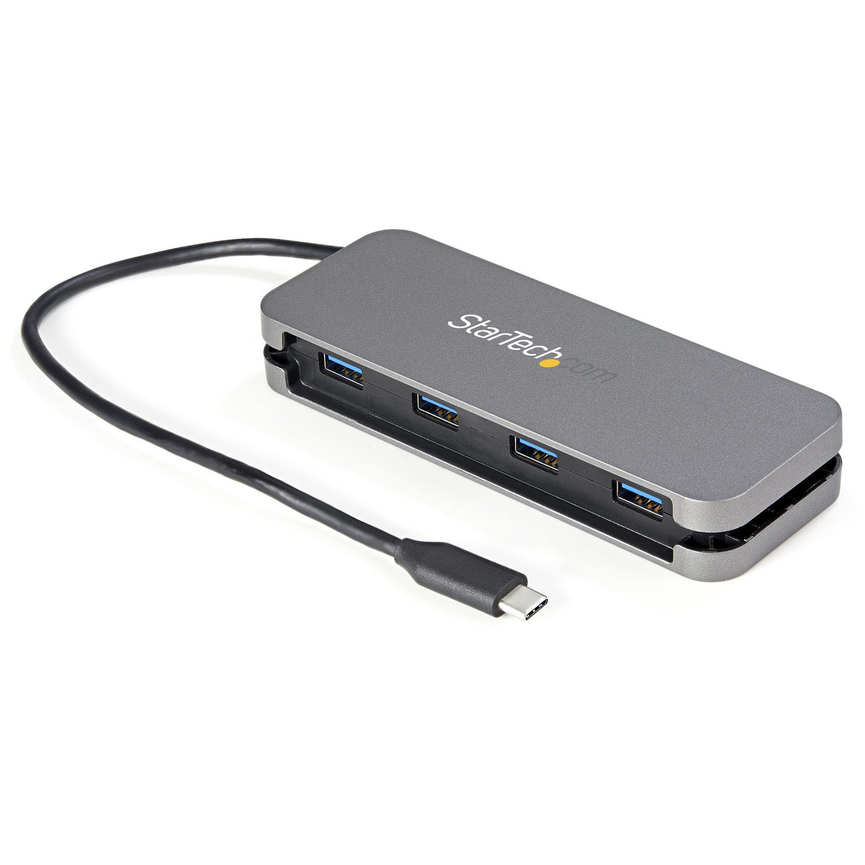 StarTech.com Hub Ladrón USB C de 4 Puertos - 4x USB-A - Concentrador USB 3.0 Tipo C de 5Gbps (USB 3.