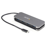 StarTech.com Hub Ladrón USB C de 4 Puertos - 4x USB-A - Concentrador USB 3.0 Tipo C de 5Gbps (USB 3.