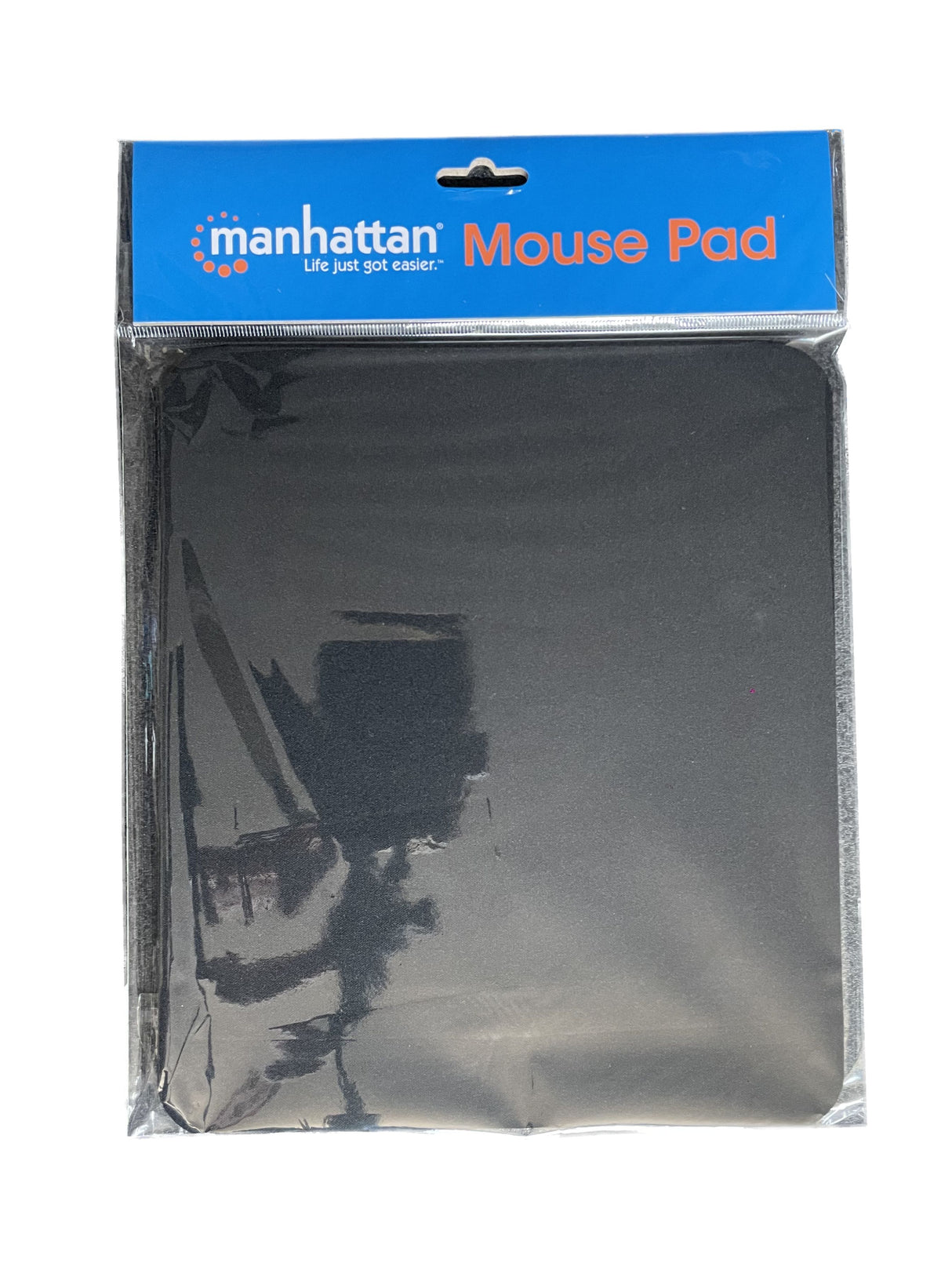 Manhattan Mouse Pad, 6 mm, a granel Ratón Monocromo Negro 6 mm 1 pieza(s)