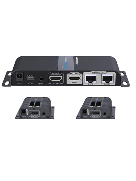 Saxxon LKV712PRO extensor audio/video Negro