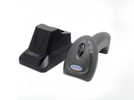 Syble XB-6266MBT lector de código de barras Lector de códigos de barras portátil 1D/2D CMOS Gris