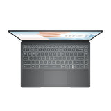 MSI Modern 14 B10MW-486 Laptop Portátil Gris Concha 35,6 cm (14")