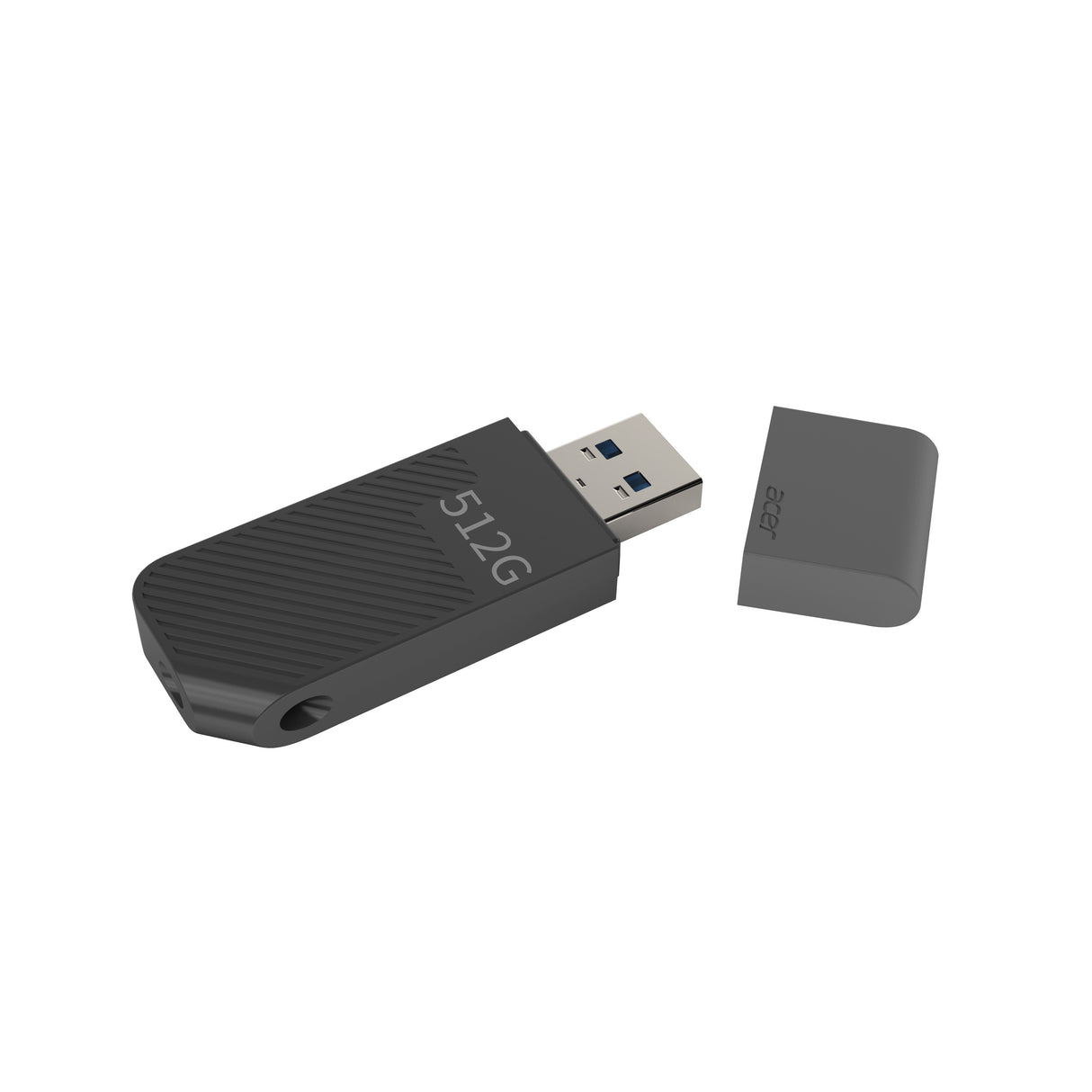 MEMORIA USB 3.2 ACER UP300 512GB 100 MB/S NEGRO, USB-C, Resistente al Agua, Compacta