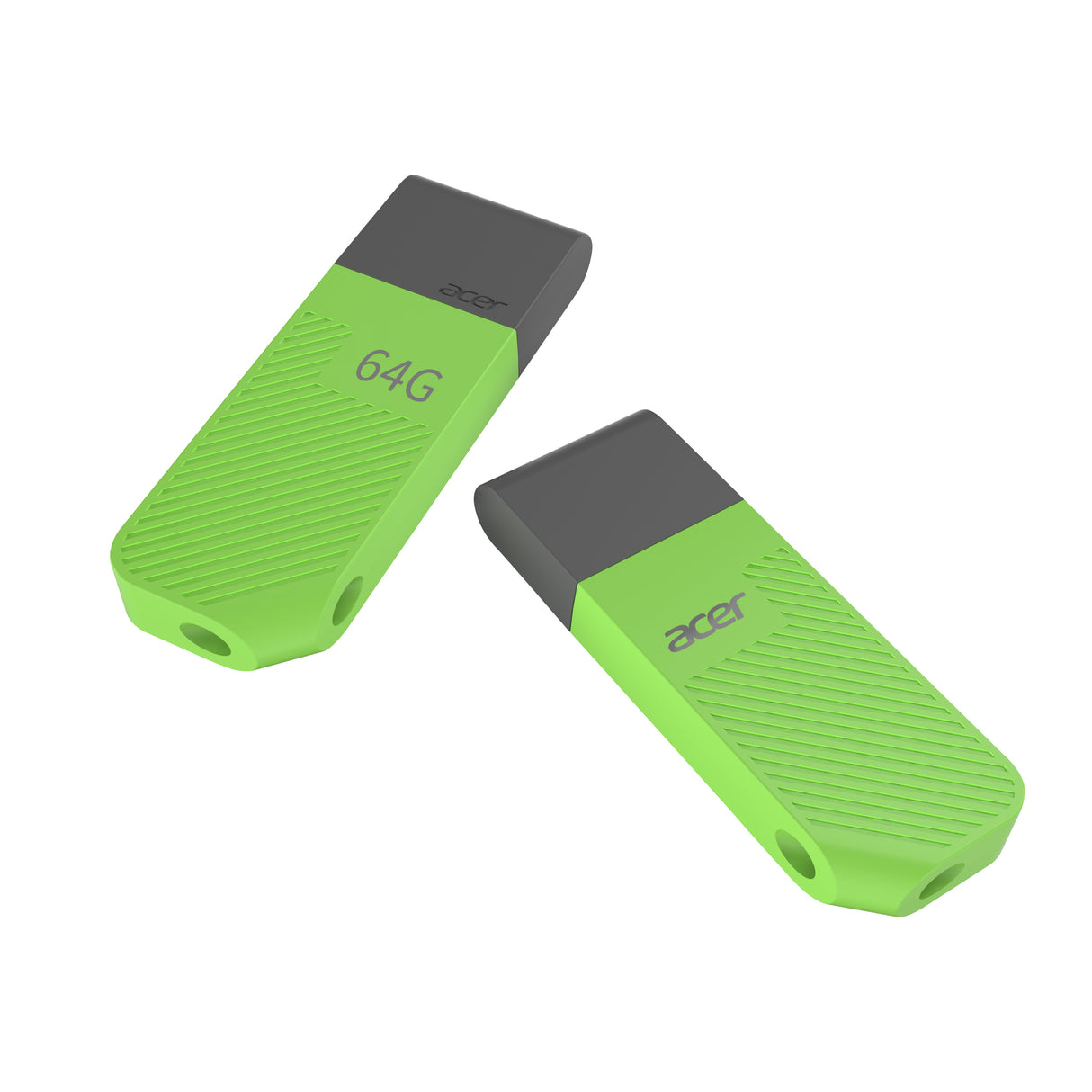 Memoria USB 3.2 Acer UP300 64GB 100 MB/s Verde, USB Tipo-C, Resistente al Agua
