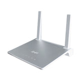 Ghia GNW-W1 router inalámbrico Ethernet rápido Banda única (2,4 GHz) Plata, Wi-Fi 4 (802.11n), Router de mesa