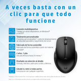 HP Ratón inalámbrico multidispositivo HP 435 Ratón 1 Oficina RF Wireless + Bluetooth 4000 DPI
