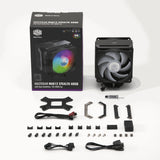 Cooler Master MasterAir MA612 Stealth ARGB Procesador Enfriador 12 cm, 650 RPM, 1800 RPM