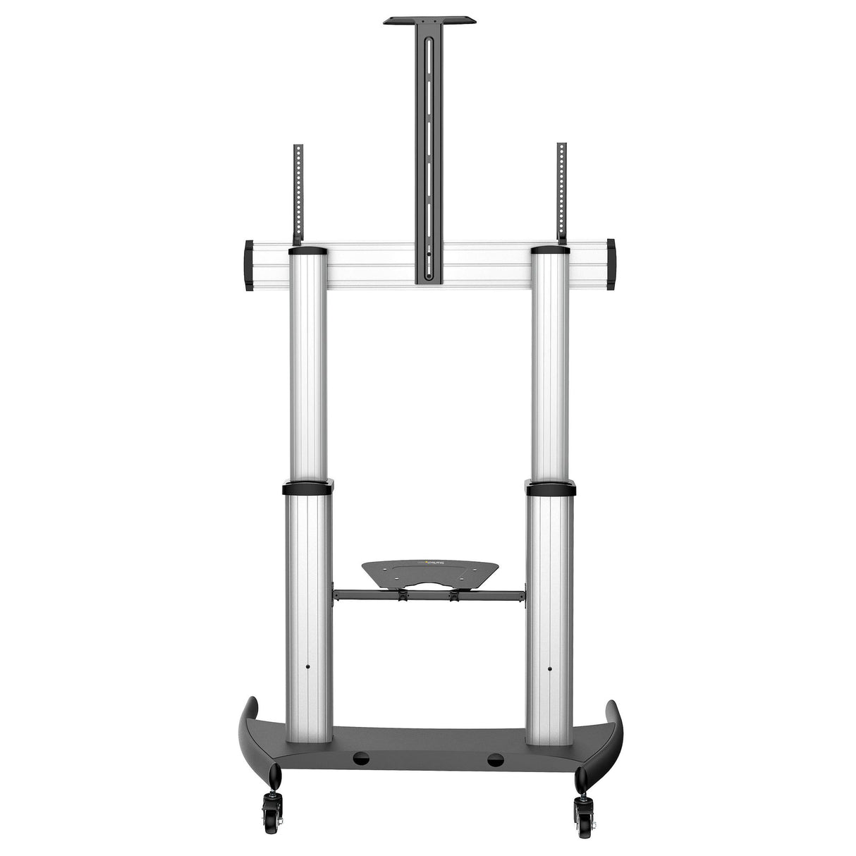 StarTech.com Soporte Móvil para TV - Carro de Alta Resistencia para TV Pantalla Plana de 60 a 100" (100kg) - Stand de Piso para TV con Altura