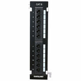 PANEL INT PARCHEO CAT6 12 PUERTOS PARA PARED