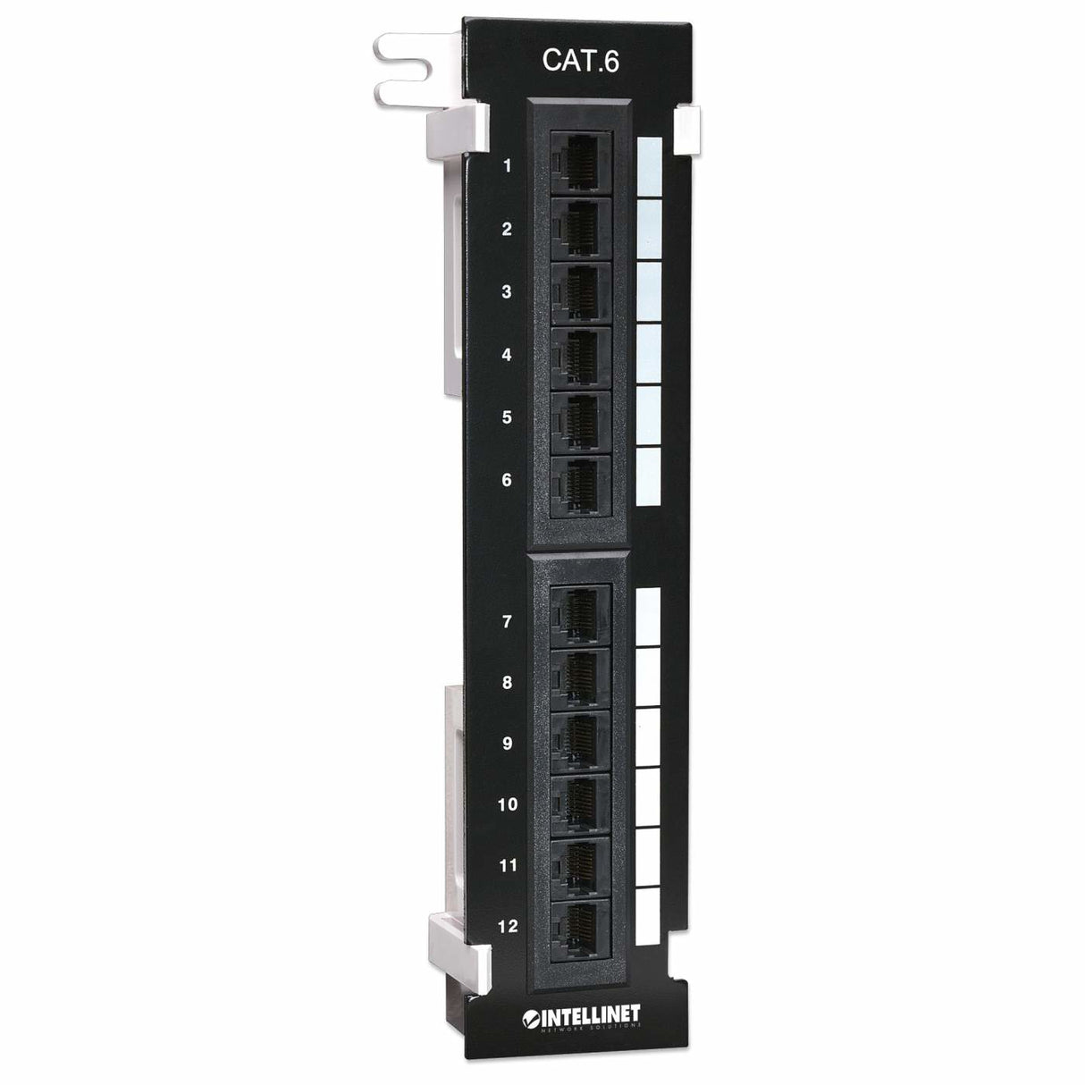 PANEL INT PARCHEO CAT6 12 PUERTOS PARA PARED