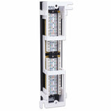 Intellinet Panneau de brassage, Cat6, mural, UTP, 12 ports, noir paneles de parcheo Ethernet rápido, Gigabit Ethernet 12
