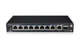 UTEPO UTP3-GSW0802-TSP120 dispositivo de redes Gigabit Ethernet (10/100/1000) Energía sobre Ethernet (PoE) Negro