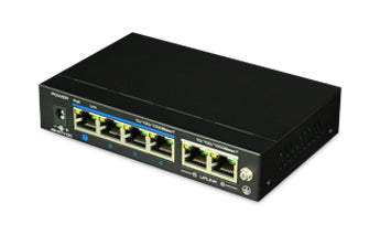 UTEPO UTP3-GSW04-TP60 dispositivo de redes Gigabit Ethernet (10/100/1000) Energía sobre Ethernet (PoE) Negro