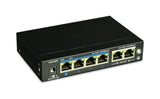 UTEPO UTP3-GSW04-TP60 dispositivo de redes Gigabit Ethernet (10/100/1000) Energía sobre Ethernet (PoE) Negro