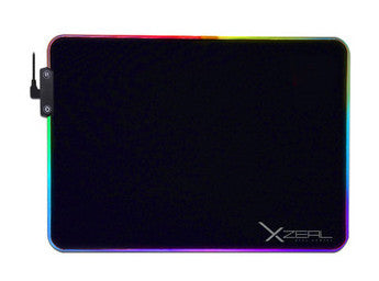 MOUSE PAD XZEAL XZ310 FULL RGB USB/HUB ANTIDERRAPANTE LED (XZAMP10B)