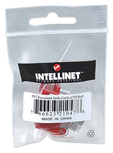 Intellinet JACK RJ45 CAT5E KEYSTONE DE IMPACTO ROJO módulos de conectores de red Plano Rojo RJ-45 Hembra