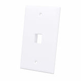 Intellinet Tapa para caja placas de pared y cubiertas de interruptor Blanco Convencional Universal Módulo Keystone