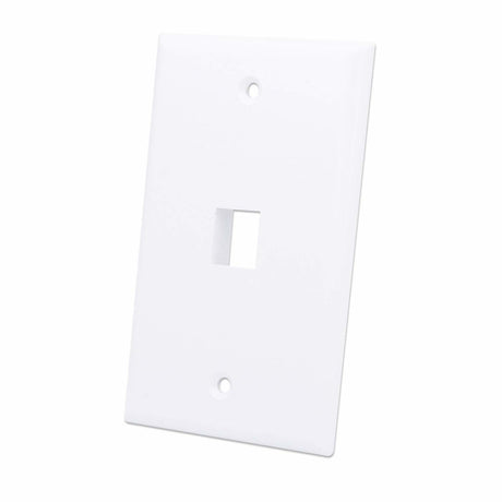 Intellinet Tapa para caja placas de pared y cubiertas de interruptor Blanco Convencional Universal Módulo Keystone