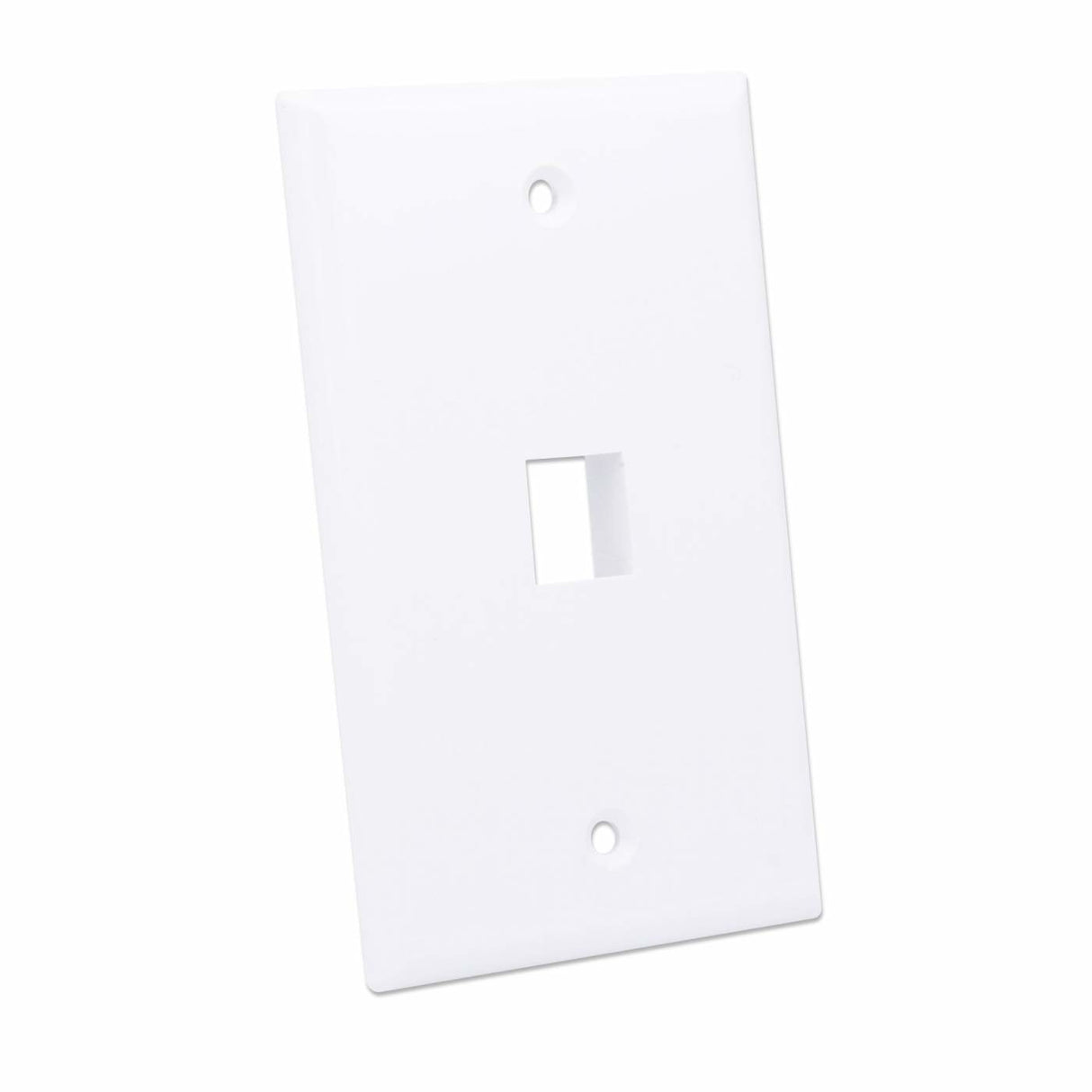 Intellinet Tapa para caja placas de pared y cubiertas de interruptor Blanco Convencional Universal Módulo Keystone