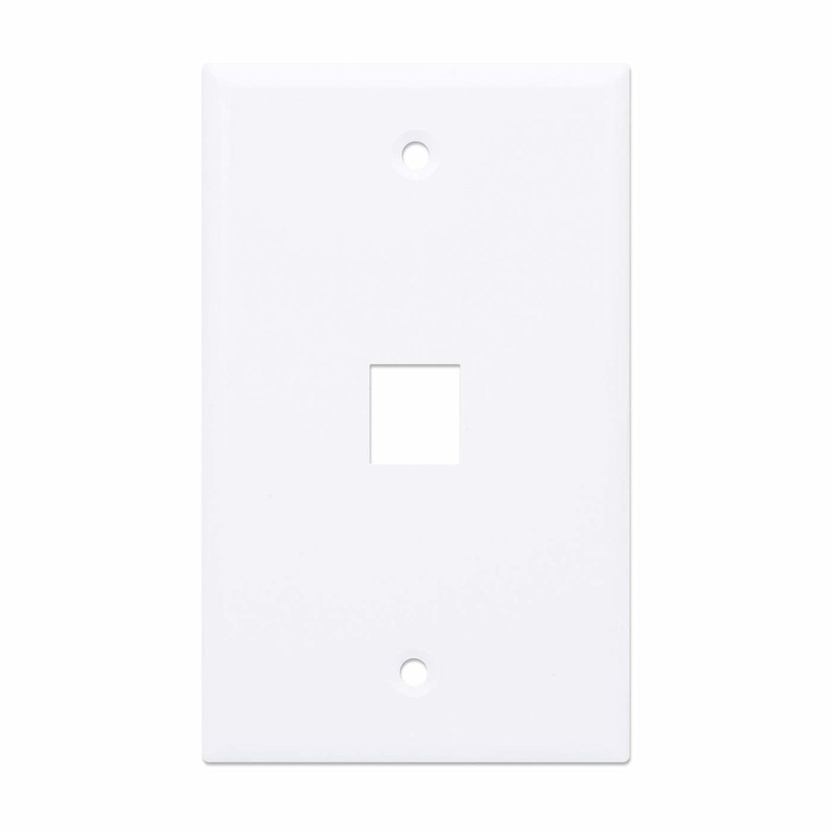 Intellinet Tapa para caja placas de pared y cubiertas de interruptor Blanco Convencional Universal Módulo Keystone