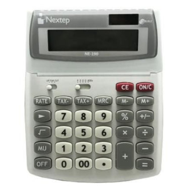 Nextep NE-190 calculadora Bolsillo Calculadora financiera Gris