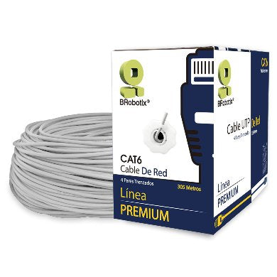 BRobotix 065144 Cables de red 305 m Cat6 U/UTP (UTP)