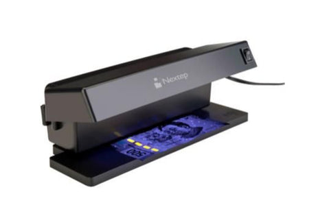 Nextep NE-205 detector de billetes falsos Negro
