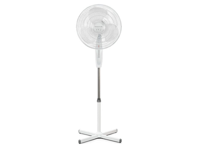 Taurus AUSTROS ventilador Blanco, Ventilador con aspas para el hogar, Piso, Corriente alterna