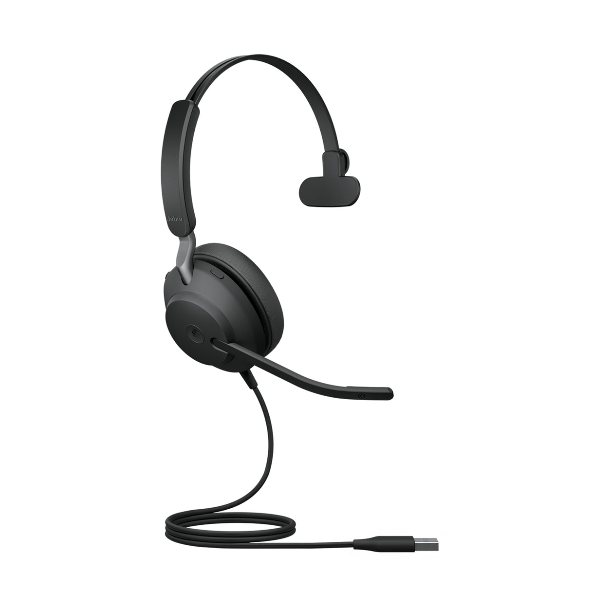 Jabra Evolve2 40 SE Auriculares Alámbrico Diadema Llamadas/Música USB tipo A Negro, 20 - 20000 Hz, 113 g