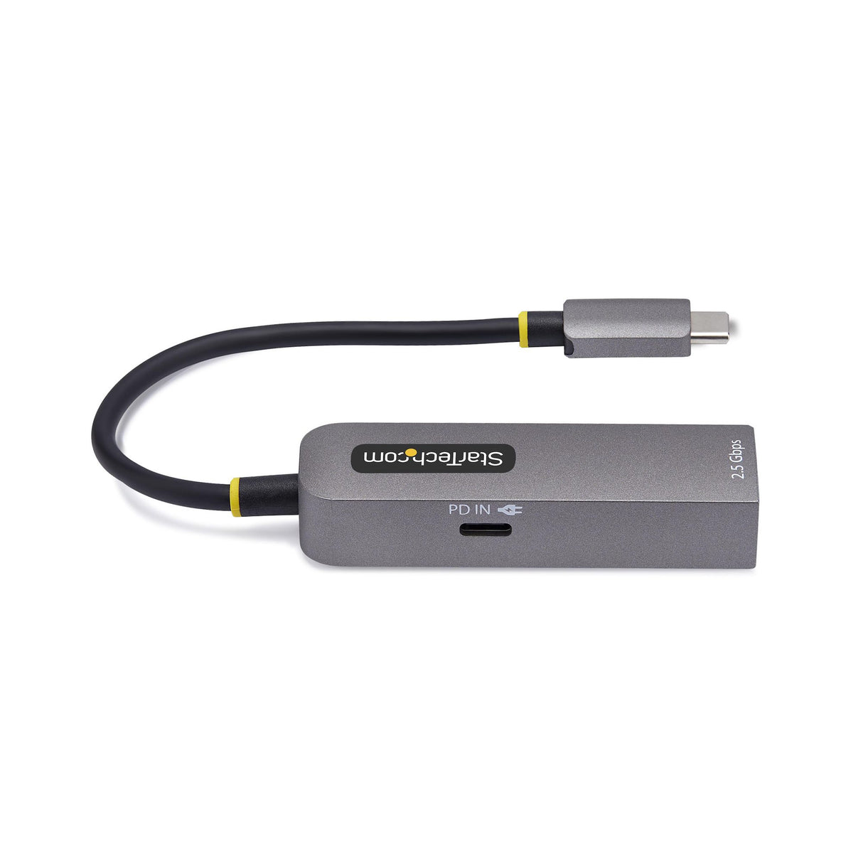 StarTech.com Adaptador de Red USB Tipo C a Ethernet - Adaptador de Red Externo USB-C a RJ45 2,5/1Gb - NBASE-T - USB 3.1 - Entrega de Alimentación PD 100W de Paso - Compatible con Thunderbolt - Win/Mac tarjetas de red Alámbrico USB Tipo C Ethernet 1