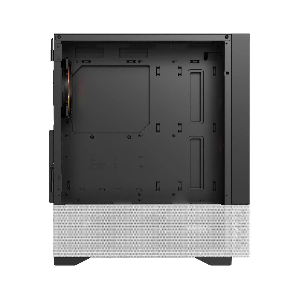 Balam Rush Nitrox Crystal 5500 CBW Midi Tower Negro, Blanco
