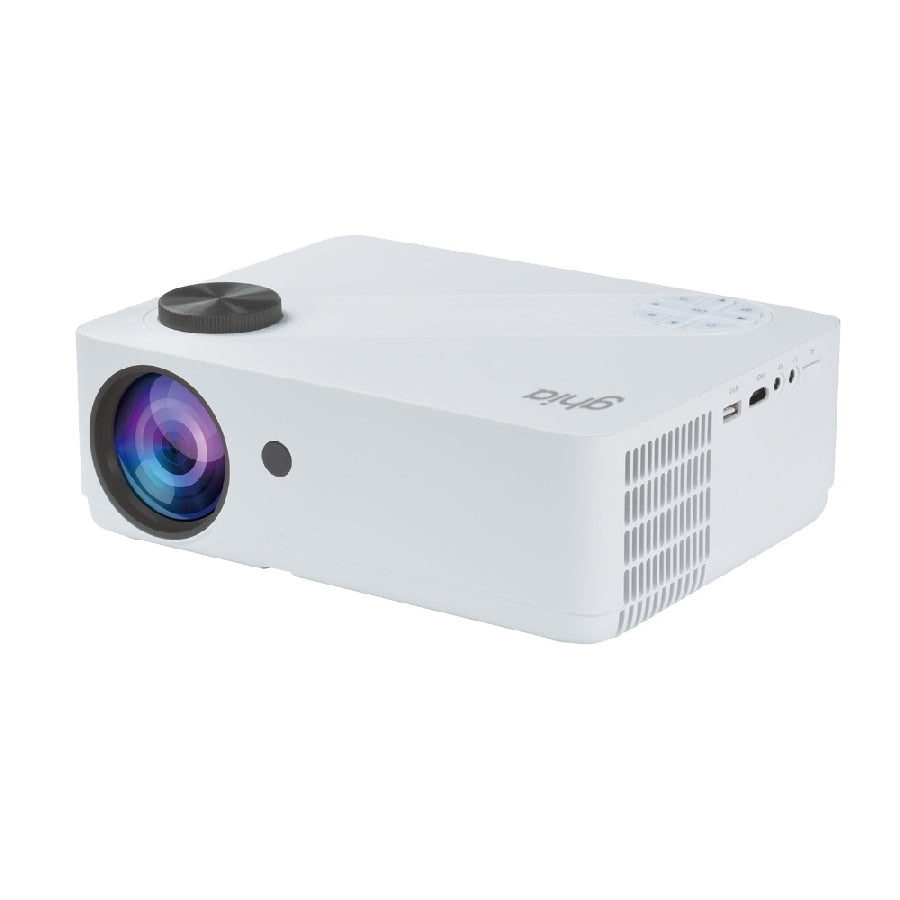 Ghia GVP350 video proyector 350 lúmenes ANSI LCD 1080p (1920x1080) Blanco, 1000:1